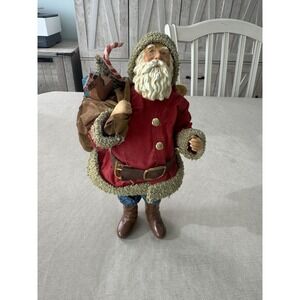 Vintage Possible‎ Dreams Clothique Santa 1986 10" Figurine Christmas Decor Xmas